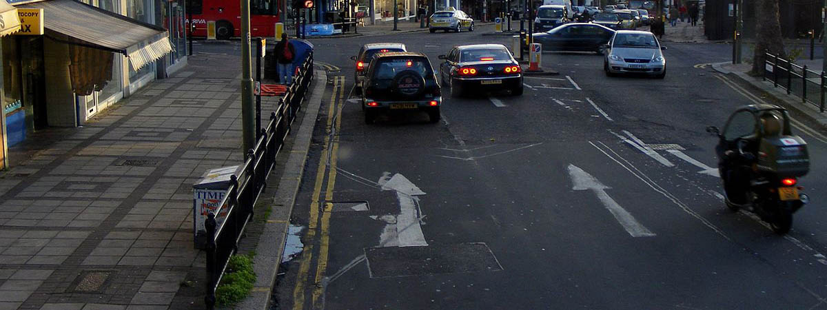 East Finchley High street London