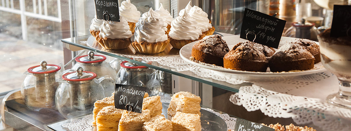 baked cakes and treats