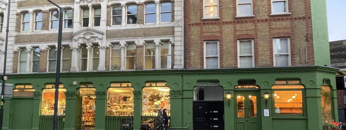 The grocery in Hackney, London