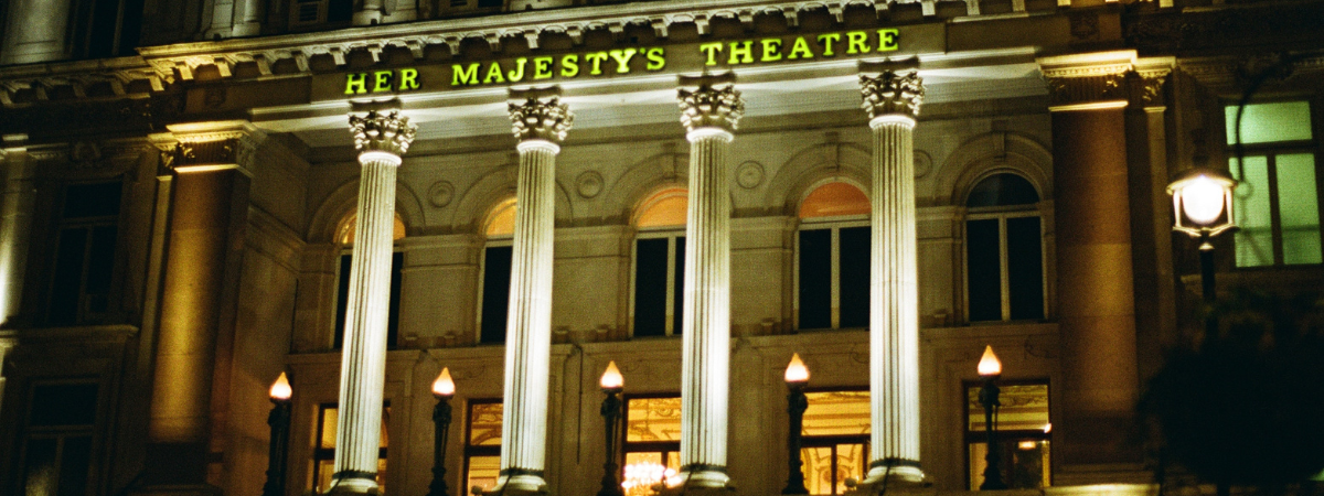 Her Majesty's Theatre in the West End of London