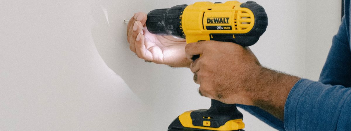 An accidental landlord carries out home repairs