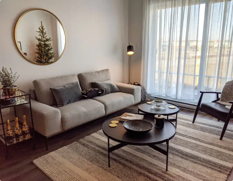 beautiful London flat that looks well maintained and managed